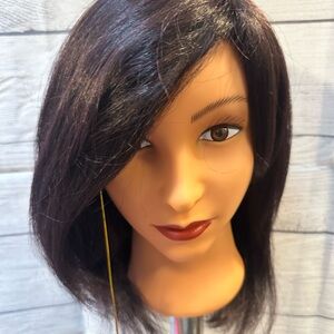 1B/99j human hair MIX  Wig for Women